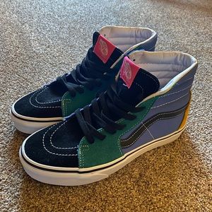 Vans Multi Color High tops